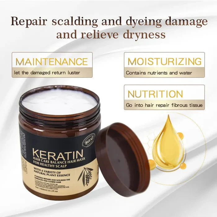 Keratin Nourishing Hair Treatment Mask
